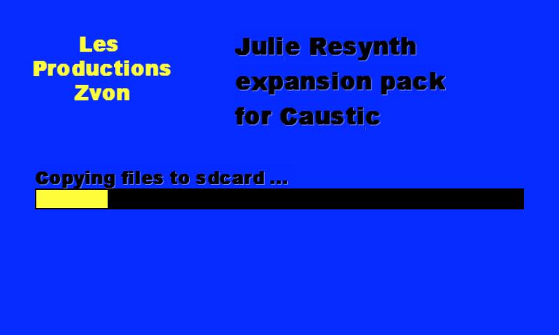 Julie Resynth for Caustic 1.0.0
