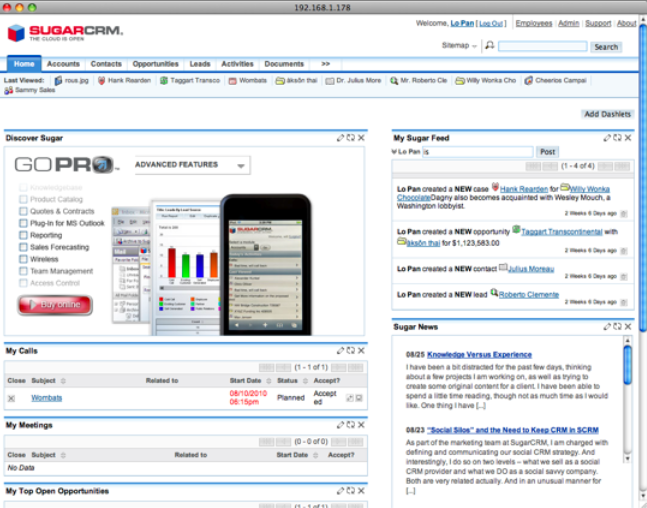JumpBox for the SugarCRM 6.x CRM System 1.7.9