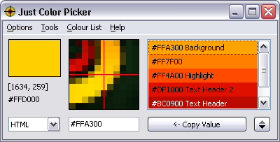 Just Color Picker 3.5