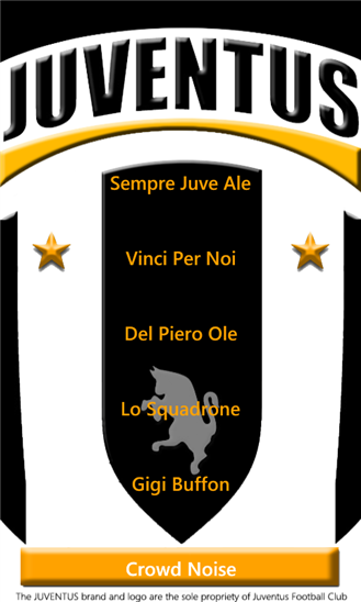 Juventus Chants 1.0.0.0