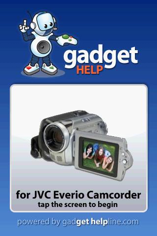 JVC Everio - Gadget Help 1.0