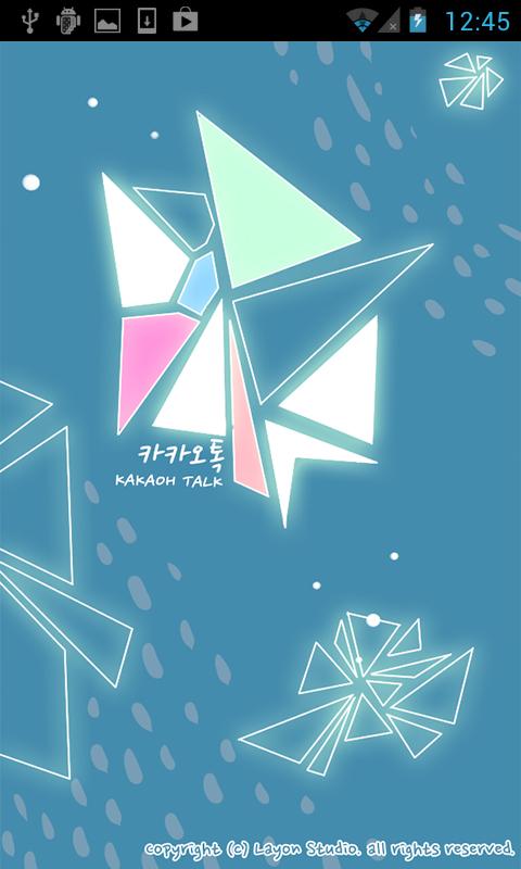 KAKAO TALK Theme Triangle Talk 1.0