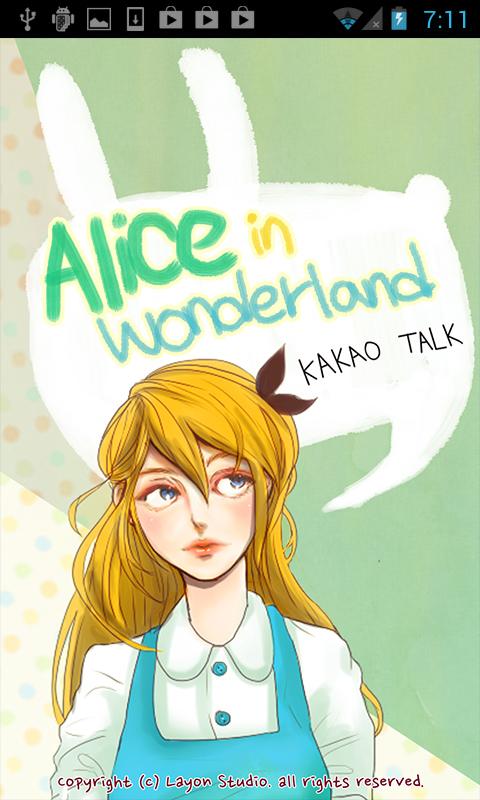 Kakaotalk Theme - Alice Talk 1.0
