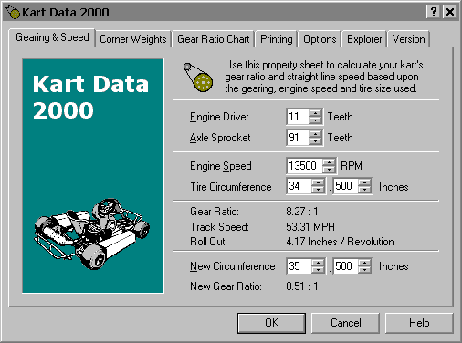 Kart Data 2000 3.0
