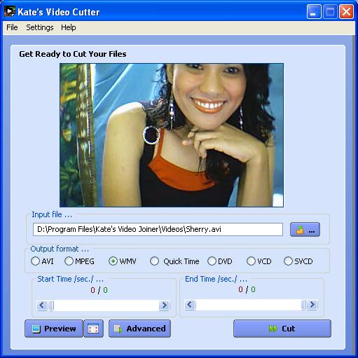Kate's Video Cutter (free) 3.2