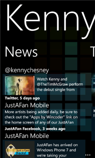 Kenny Chesney - JustAFan 1.0.0.0