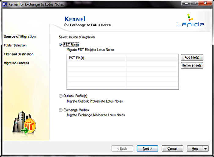 Kernel for Exchange to Lotus Notes 12.01.01
