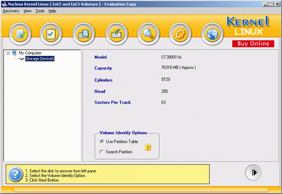 Kernel Linux - Data Recovery Software 4.02