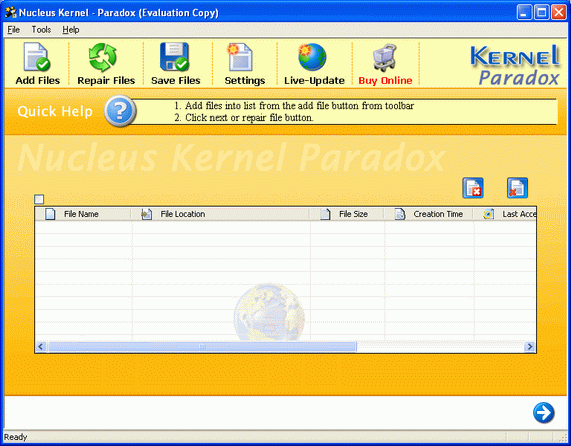 Kernel Paradox - File Repair Software 4.03