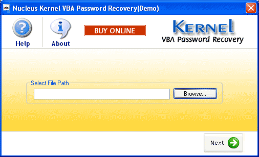Kernel VBA Password Recovery 4.02