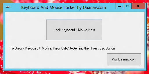 Keyboard & Mouse Locker 1.0