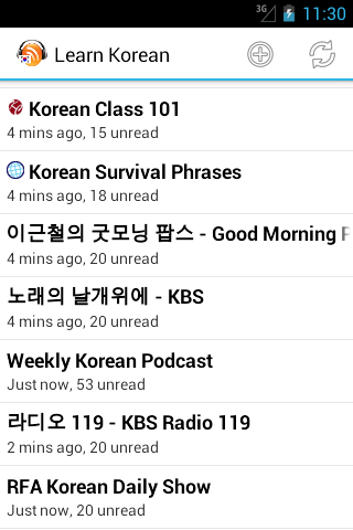 Korean Podcasts for Learners Vanilla