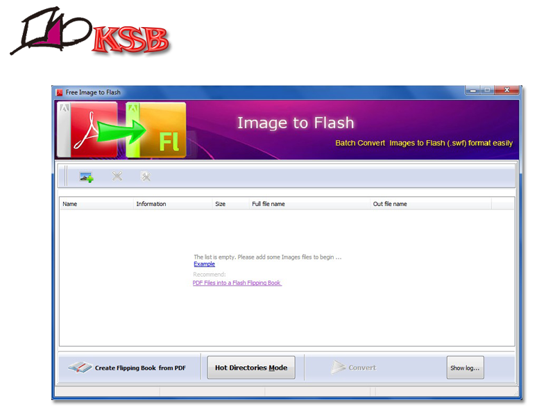KSBSoft Free Image to Flash Converter 1.0