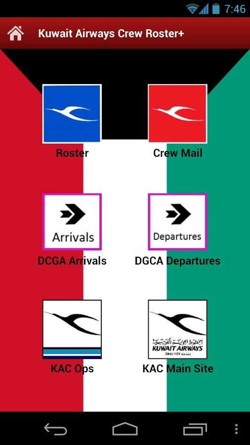 Kuwait Airways Crew Roster+ 1.5