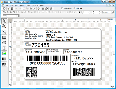 Label Flow Barcode Labeling Software 6.0