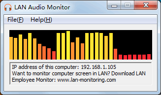 LAN Audio Monitor 1.0