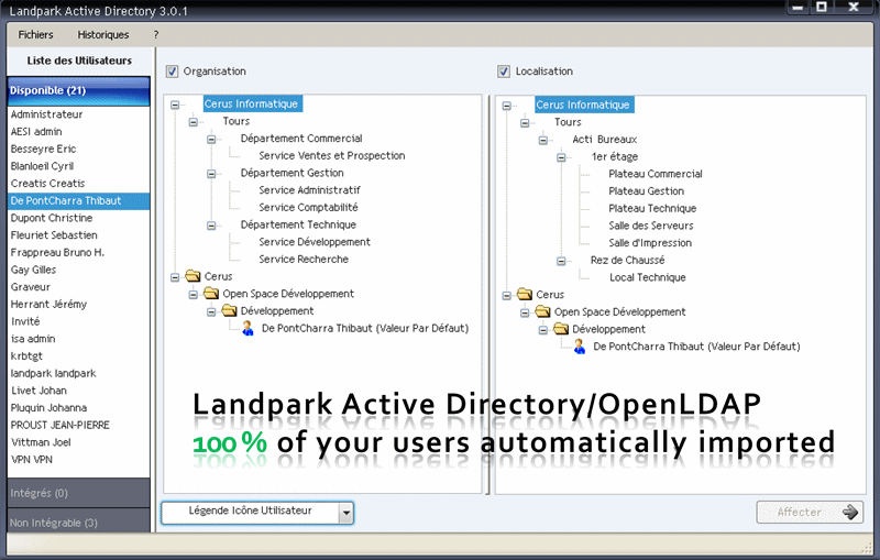 LANDPARK ACTIVE DIRECTORY/OPENLDAP FRA 4.3.4.0