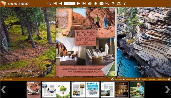 Landscape Templates for Flipping Book 1.0