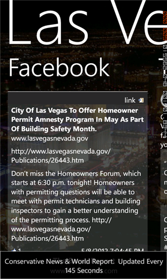 Las Vegas City Info 1.0.0.0
