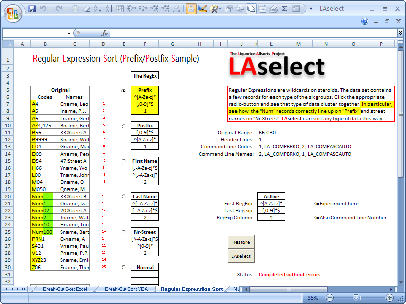LAselect 2.0