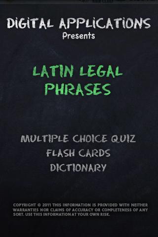 LATIN Legal Terms - Lawyer 1.0