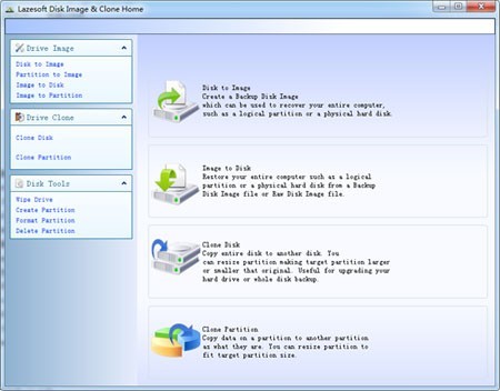Lazesoft Disk Image & Clone Home 3.3.0