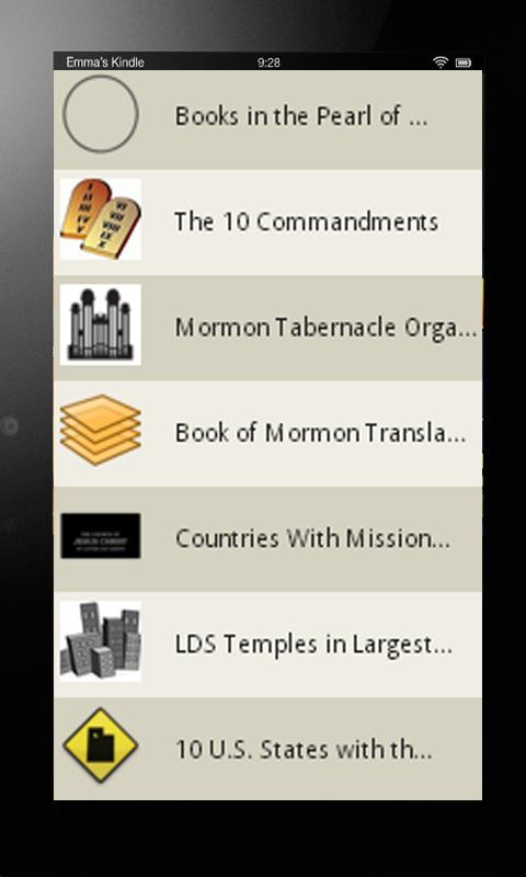 LDS Lists #1 (Mormon) 1.0