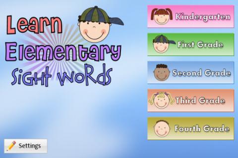Learn Elementary Sight Words 1.0.1