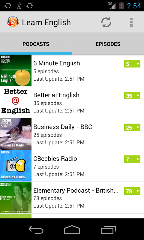 Learn English with Podcasts Varies with device