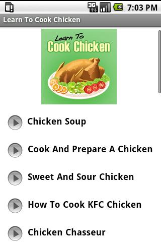 Learn To Cook Chicken 1.0