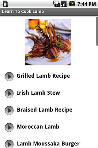 Learn To Cook Lamb 1.0