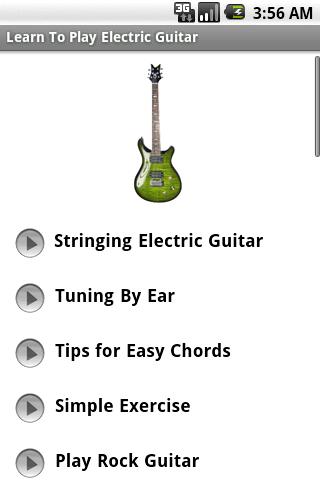 Learn To Play Electric Guitar 1.0