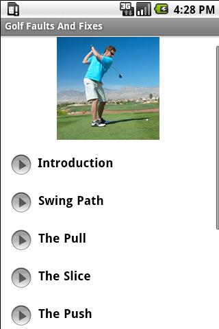 Learn To Play Golf - Faults 1.0