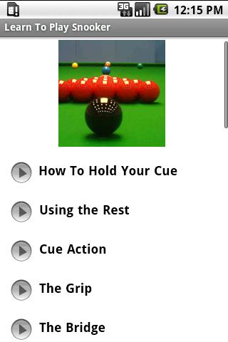 Learn To Play Snooker 1.0