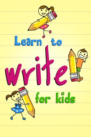Learn to Write for Kids 1.0