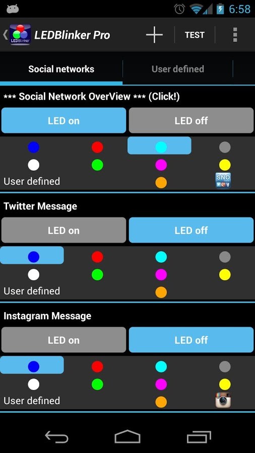 LEDBlinker Notifications 5.1.2