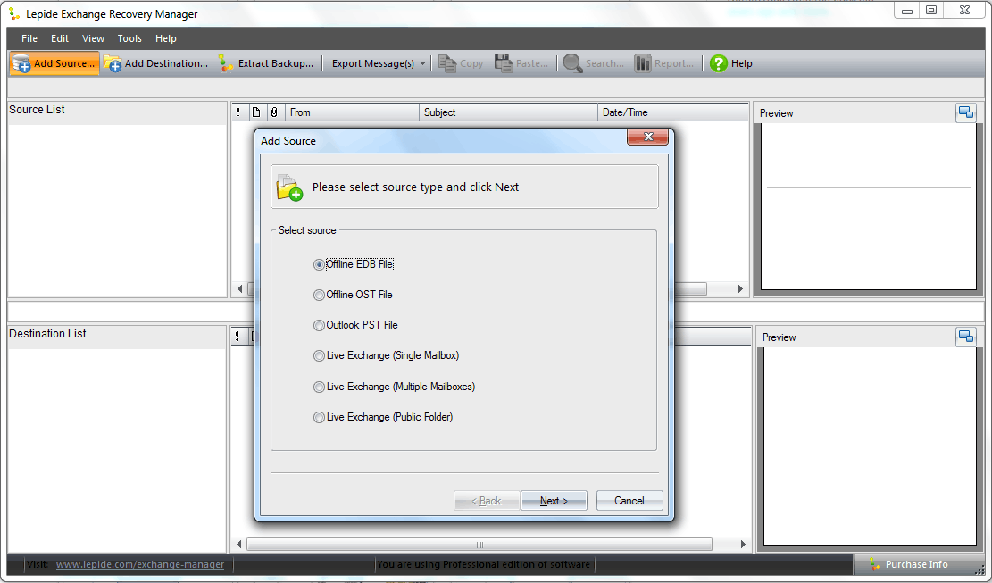 Lepide Exchange Recovery Manager 14.11.01