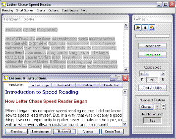 Letter Chase Speed Reader 1.3