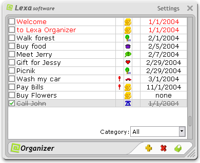 Lexa Organizer 3.5