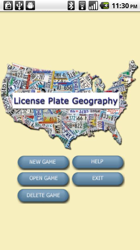 License Plate Geography 1.0