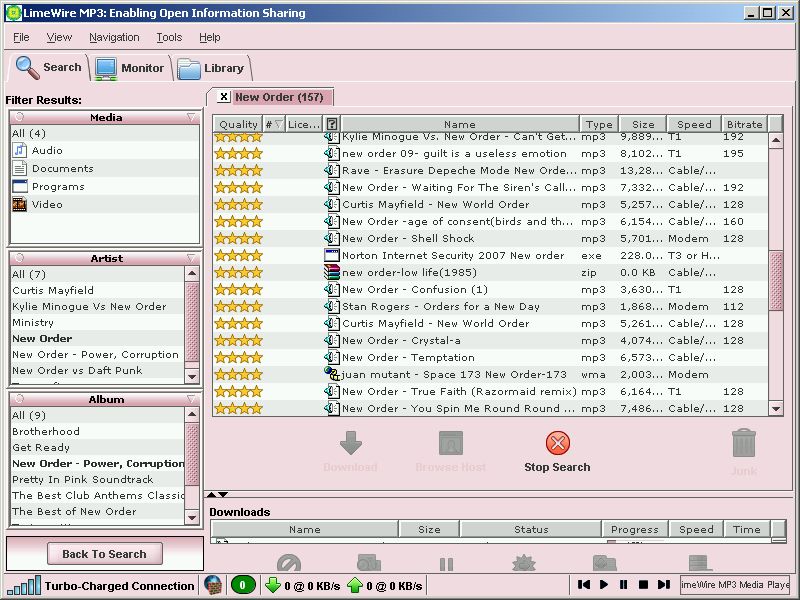 LimeWire MP3 4.2.0