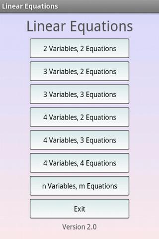 Linear Equations Pro 2.0