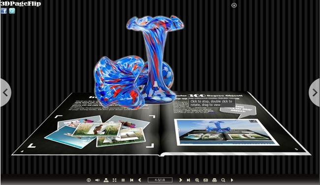 Lines Theme for 3D eBook 2.0