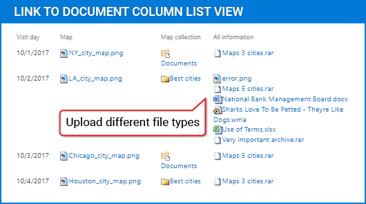Link to Document Column 2.05