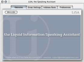 LiSA, the Speaking Assistant 2.3