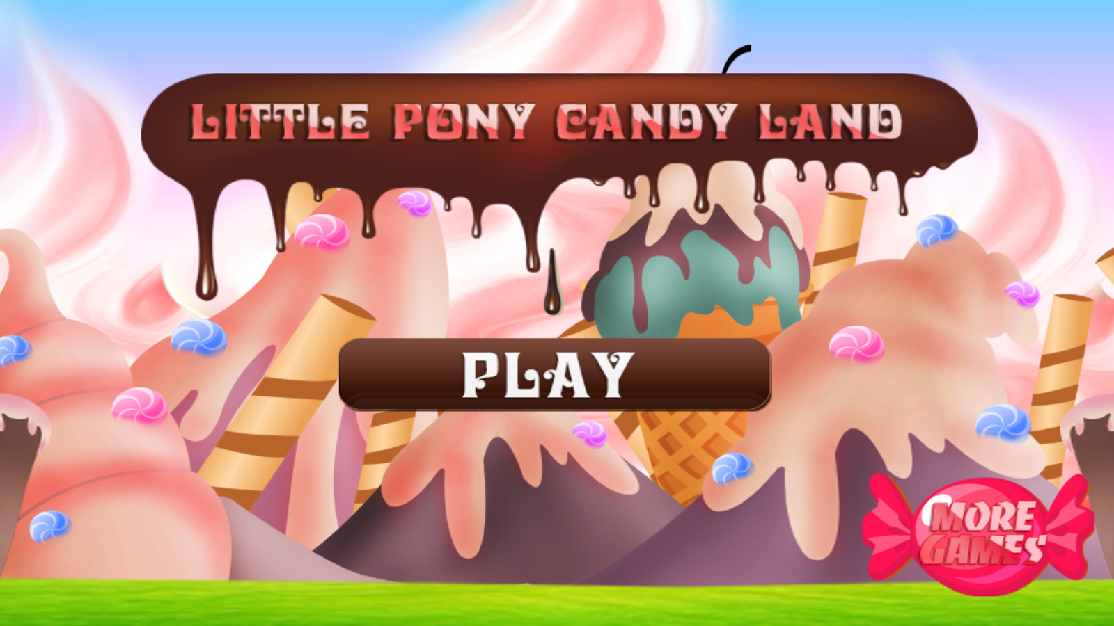 Little Pony Candy Land HD Full 1.3
