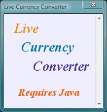 Live Currency Converter 1.0