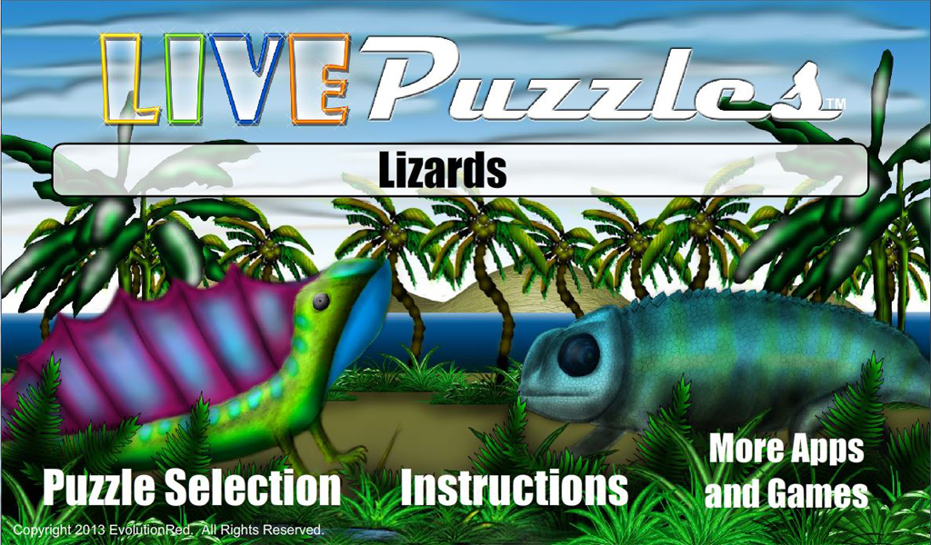 Lizards- Live Puzzles 1.0.0