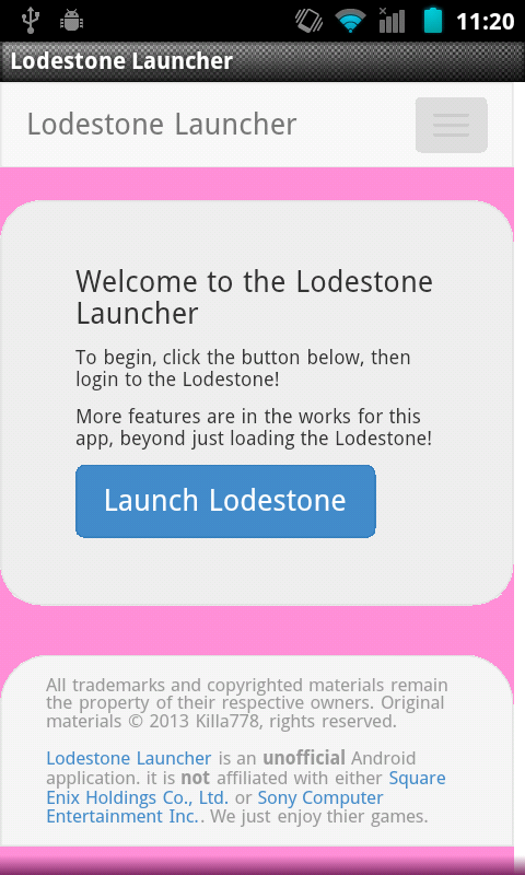 Lodestone Launcher 2.0