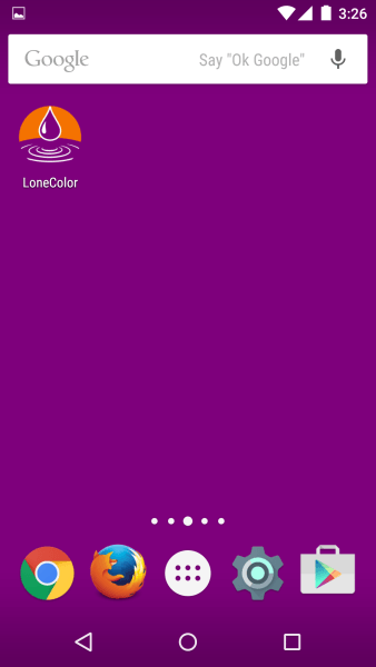 LoneColor for Android 1.2